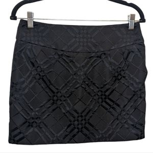 BCBGMaxAzria Women's Black Textured Mini Skirt 🖤